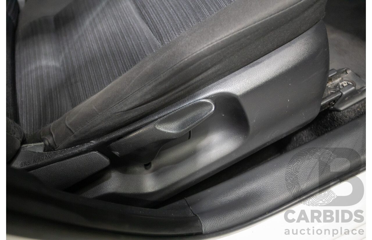 6/2020 Toyota Yaris Ascent Sport MXPA10R 5D Hatchback Glacier White 1.5L