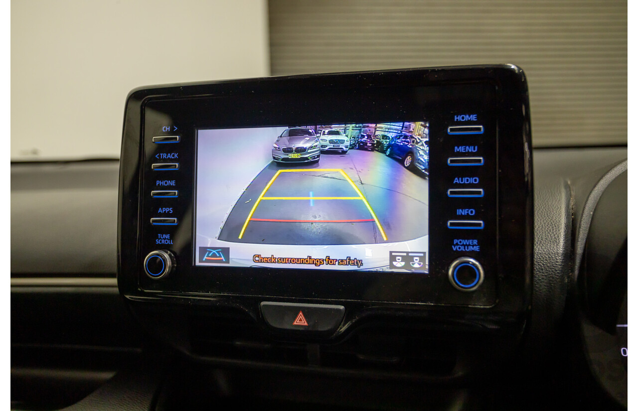 6/2020 Toyota Yaris Ascent Sport MXPA10R 5D Hatchback Glacier White 1.5L