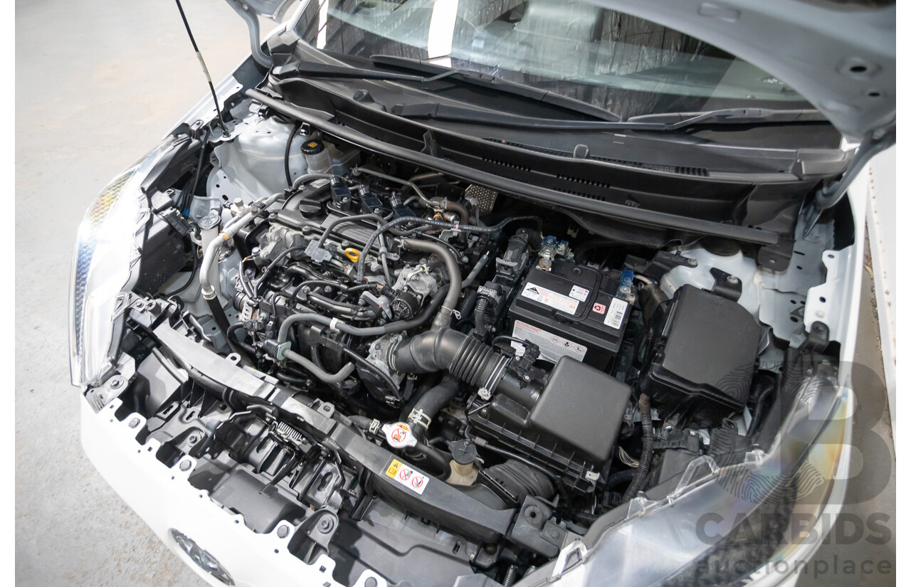 6/2020 Toyota Yaris Ascent Sport MXPA10R 5D Hatchback Glacier White 1.5L