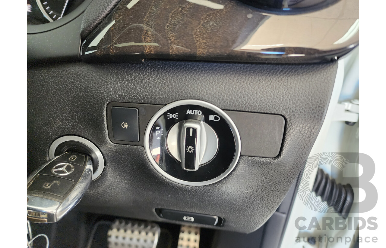 7/2012 Mercedes-Benz B200 BE 246 5d Hatchback White 1.6L