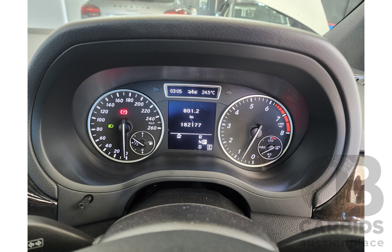 7/2012 Mercedes-Benz B200 BE 246 5d Hatchback White 1.6L