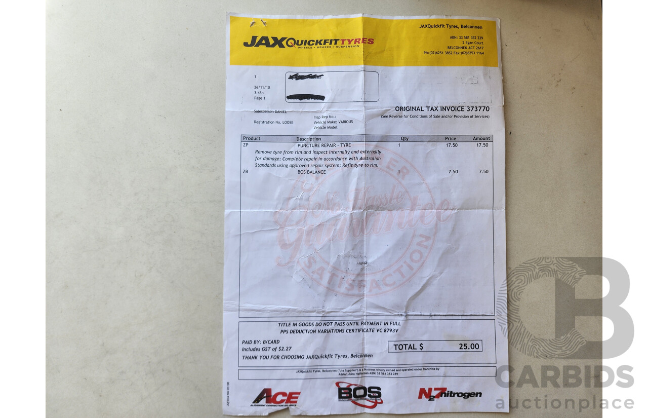 9/2006 Toyota Rav4 CV (4x4) ACA33R 4d Wagon White 2.4L