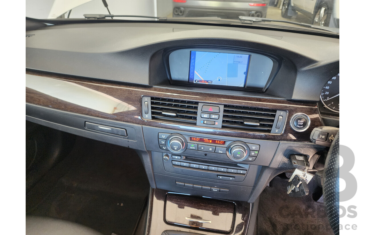 9/2011 Bmw 3 20d E92 MY11 2d Coupe White 2.0L