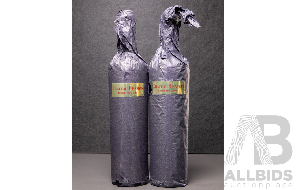 Chateau Leamon Reserve Shiraz Vintage 2001x 2