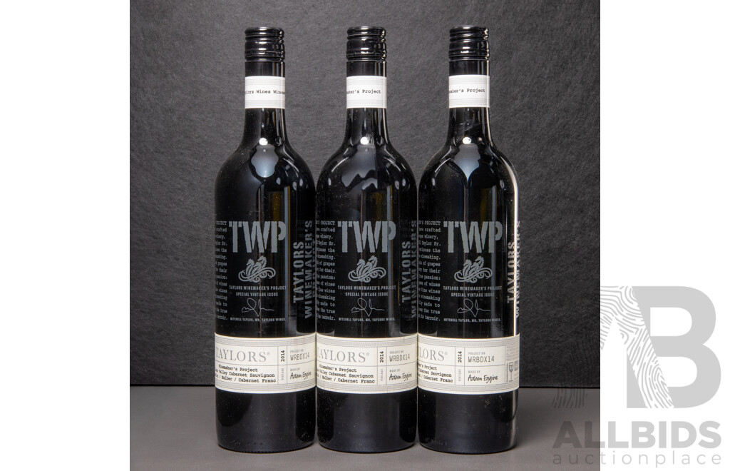 Taylors Wine Making Project Vintage 2014 X 3