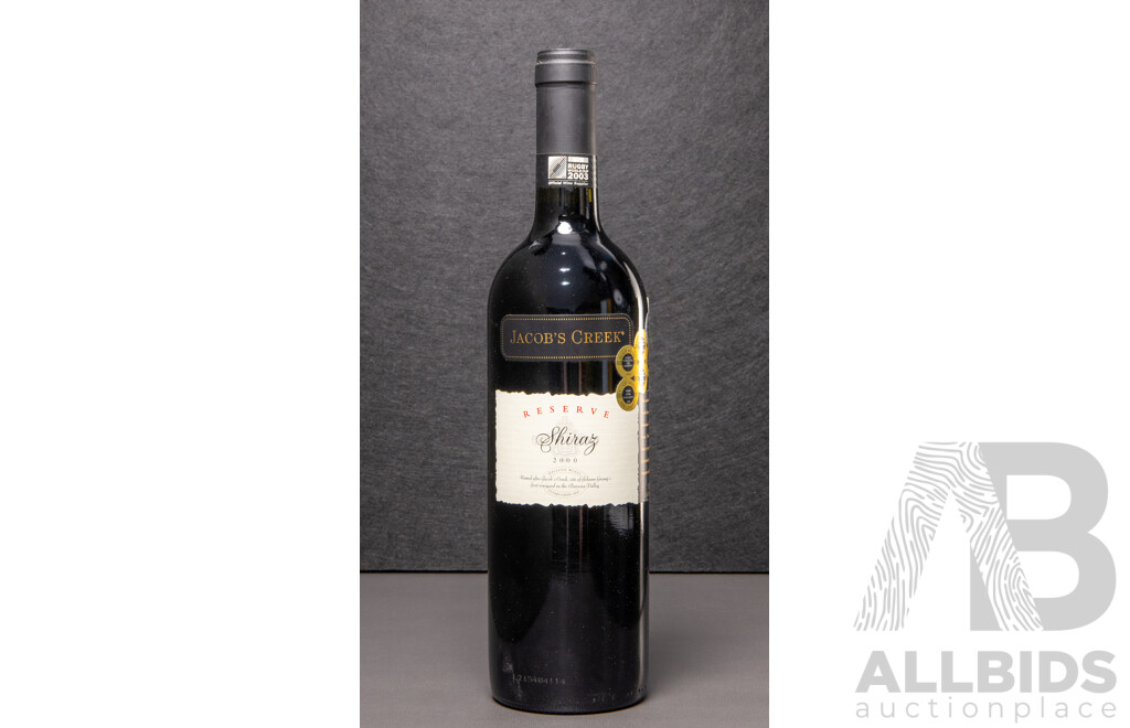 Jacobs Creek Reserve Shiraz Vintage 2000