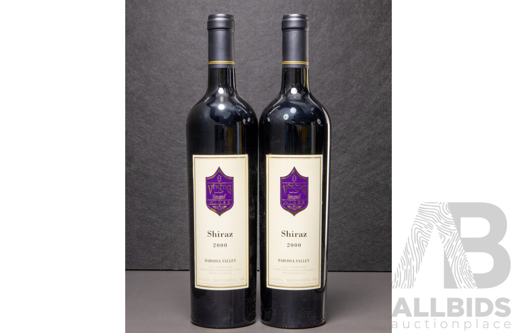 Viking Wines Barossa Valley Shiraz Vintage 2000 X 2