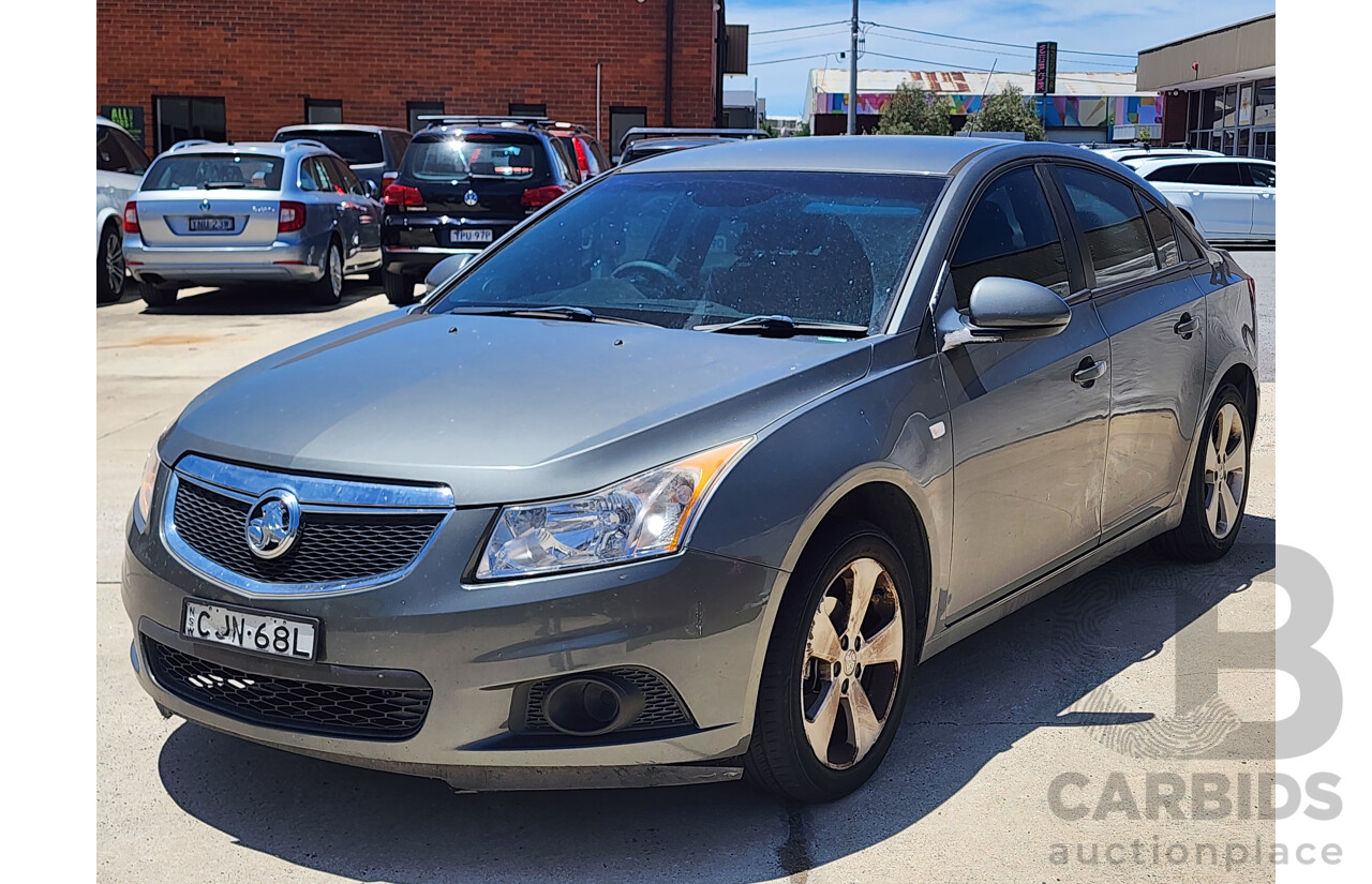11/2012 Holden Cruze CD Equipe JH MY13 4d Sedan Grey 1.8L