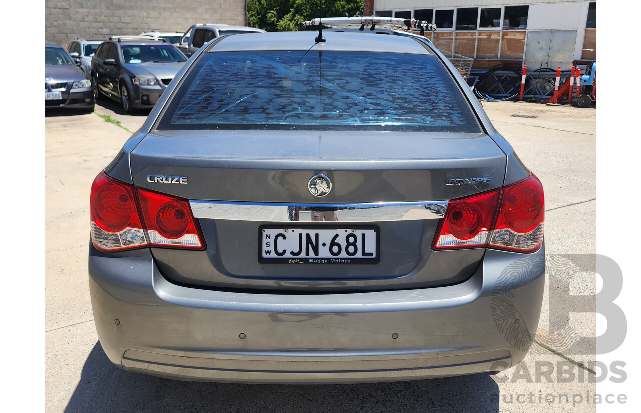 11/2012 Holden Cruze CD Equipe JH MY13 4d Sedan Grey 1.8L