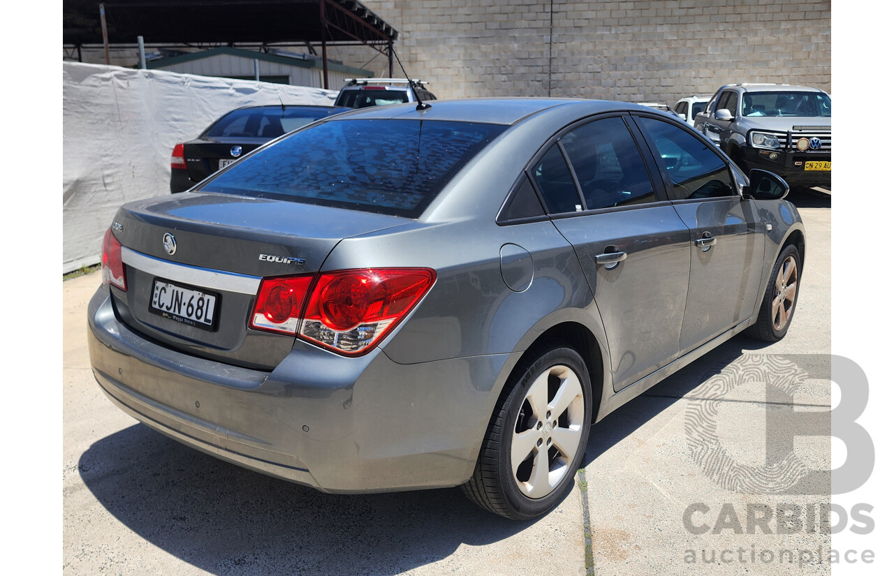 11/2012 Holden Cruze CD Equipe JH MY13 4d Sedan Grey 1.8L