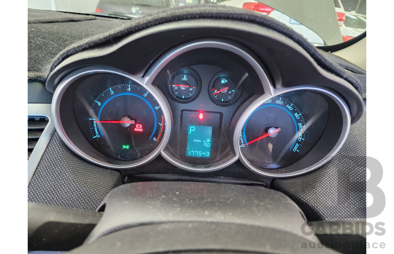 11/2012 Holden Cruze CD Equipe JH MY13 4d Sedan Grey 1.8L