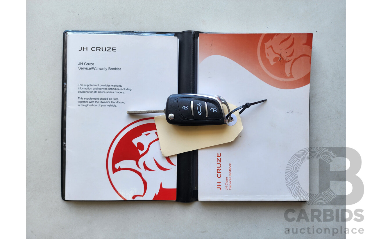 11/2012 Holden Cruze CD Equipe JH MY13 4d Sedan Grey 1.8L