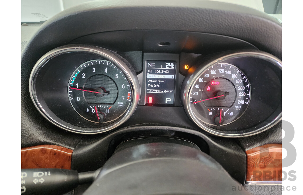 11/2011 Jeep Grand Cherokee Limited (4x4) WK 4d Wagon White 3.6L