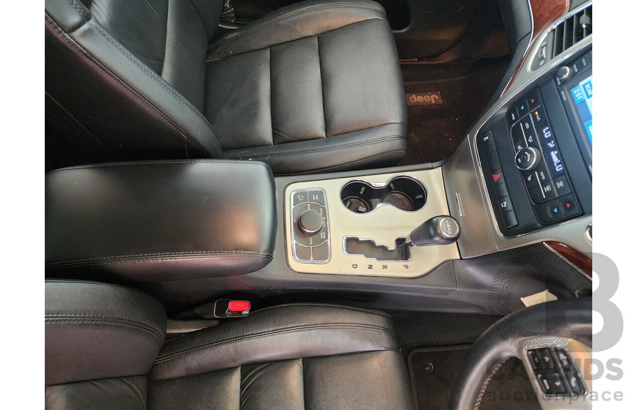 11/2011 Jeep Grand Cherokee Limited (4x4) WK 4d Wagon White 3.6L