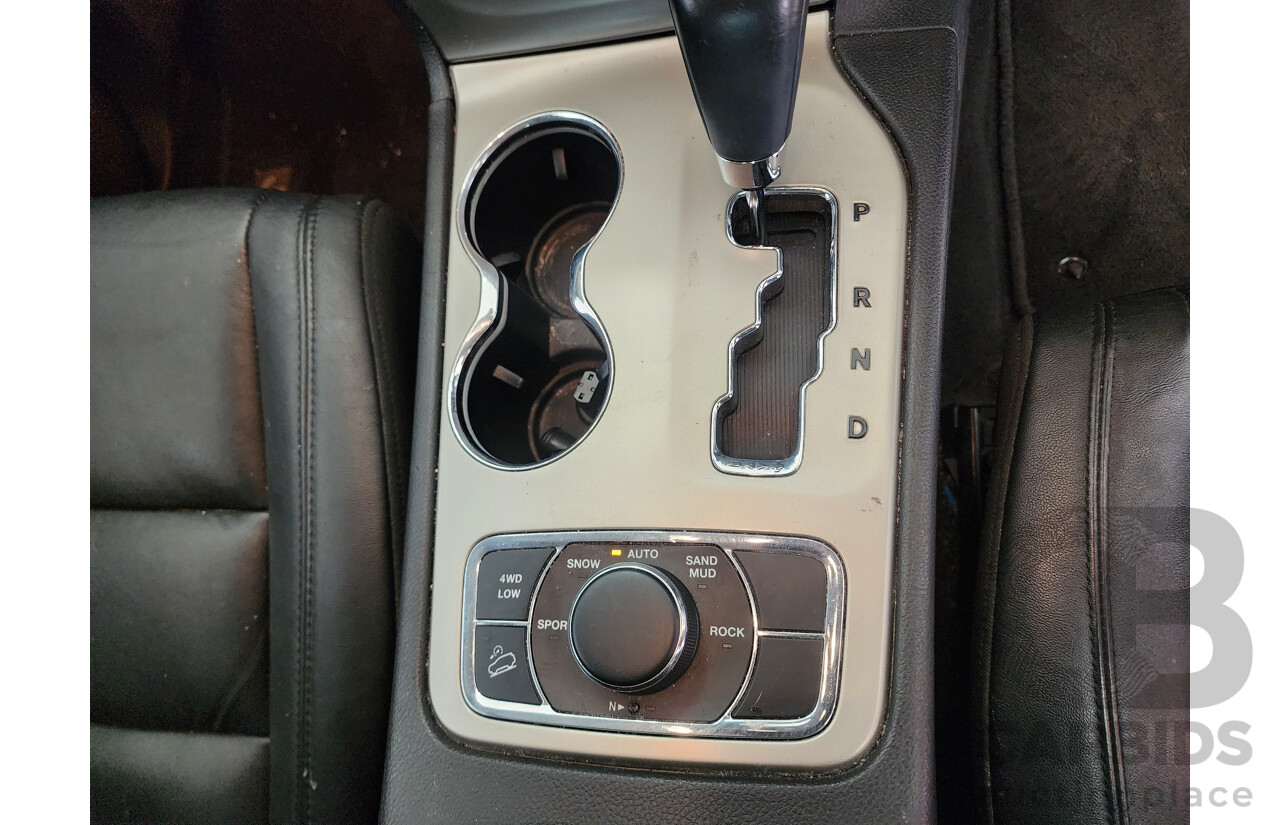 11/2011 Jeep Grand Cherokee Limited (4x4) WK 4d Wagon White 3.6L