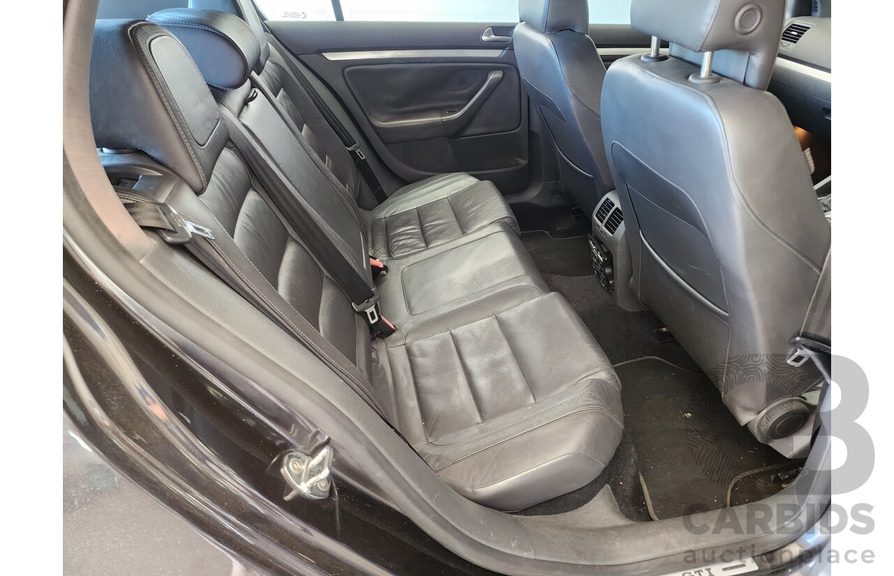 8/2006 Volkswagen Golf GTi 1K 5d Hatchback Black 2.0L