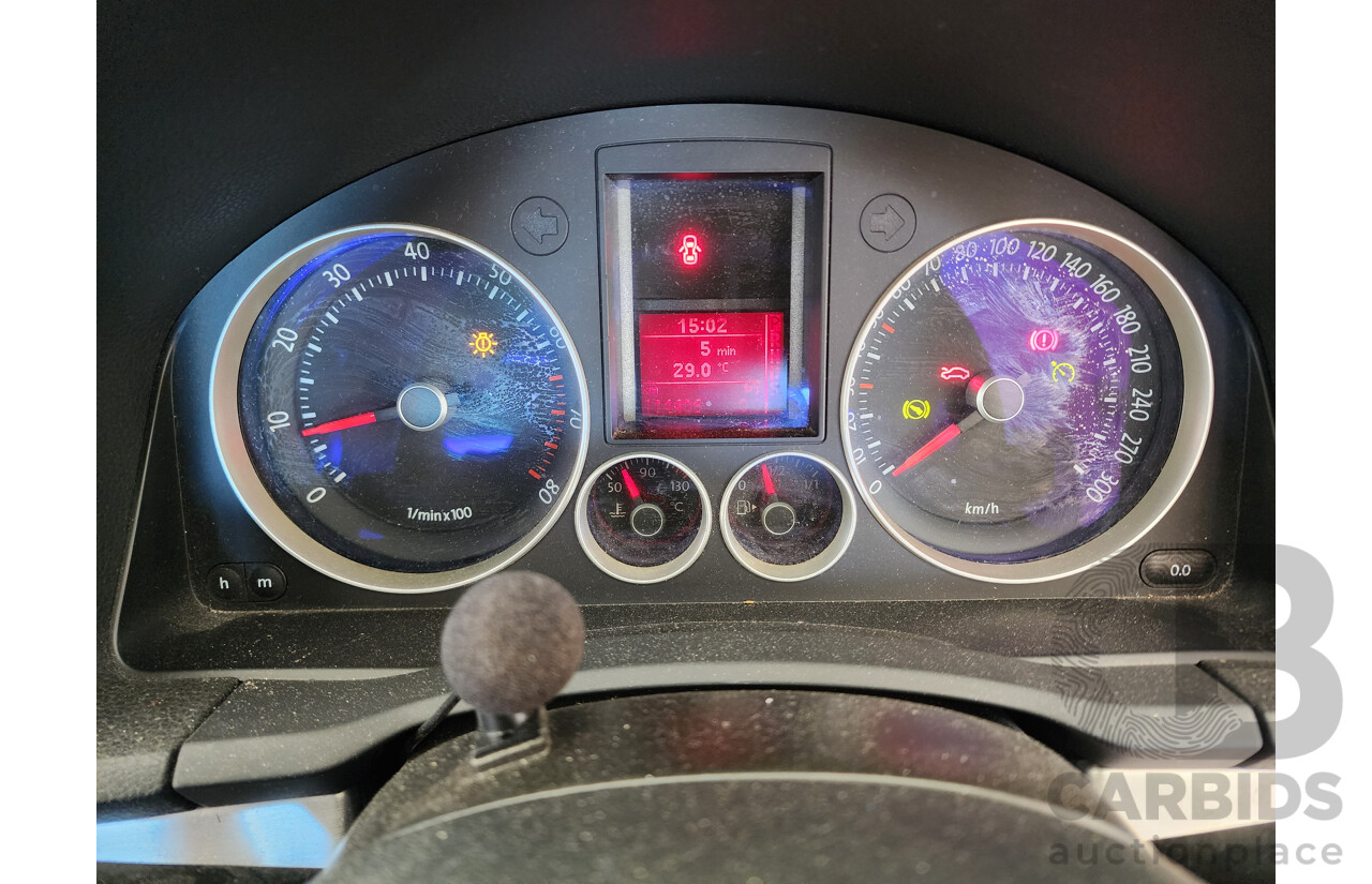 8/2006 Volkswagen Golf GTi 1K 5d Hatchback Black 2.0L