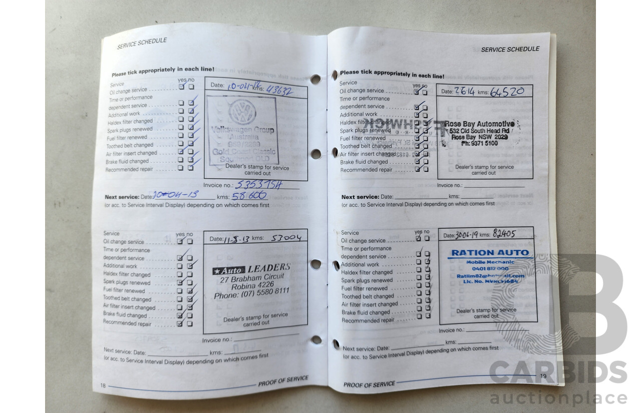 8/2006 Volkswagen Golf GTi 1K 5d Hatchback Black 2.0L