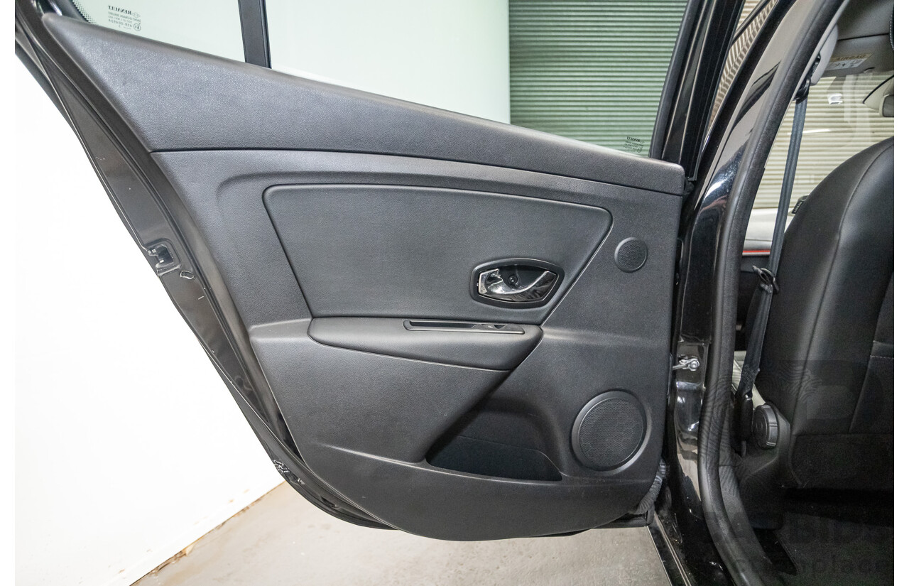 06/2016 Renault Megane GT-LINE K95 MY14 4D Wagon Black Turbo 1.2L