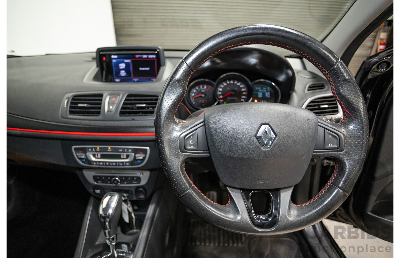 06/2016 Renault Megane GT-LINE K95 MY14 4D Wagon Black Turbo 1.2L