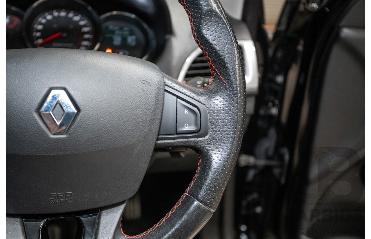 06/2016 Renault Megane GT-LINE K95 MY14 4D Wagon Black Turbo 1.2L