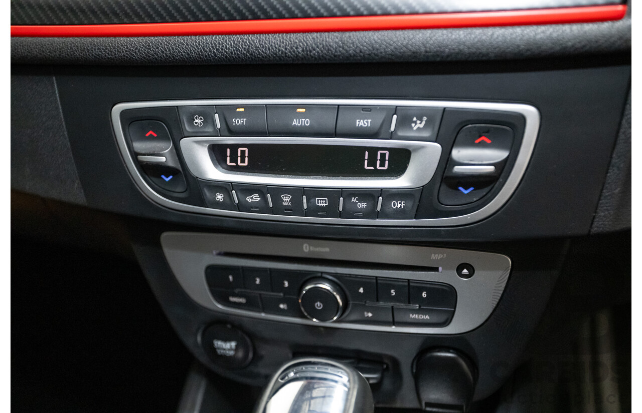 06/2016 Renault Megane GT-LINE K95 MY14 4D Wagon Black Turbo 1.2L