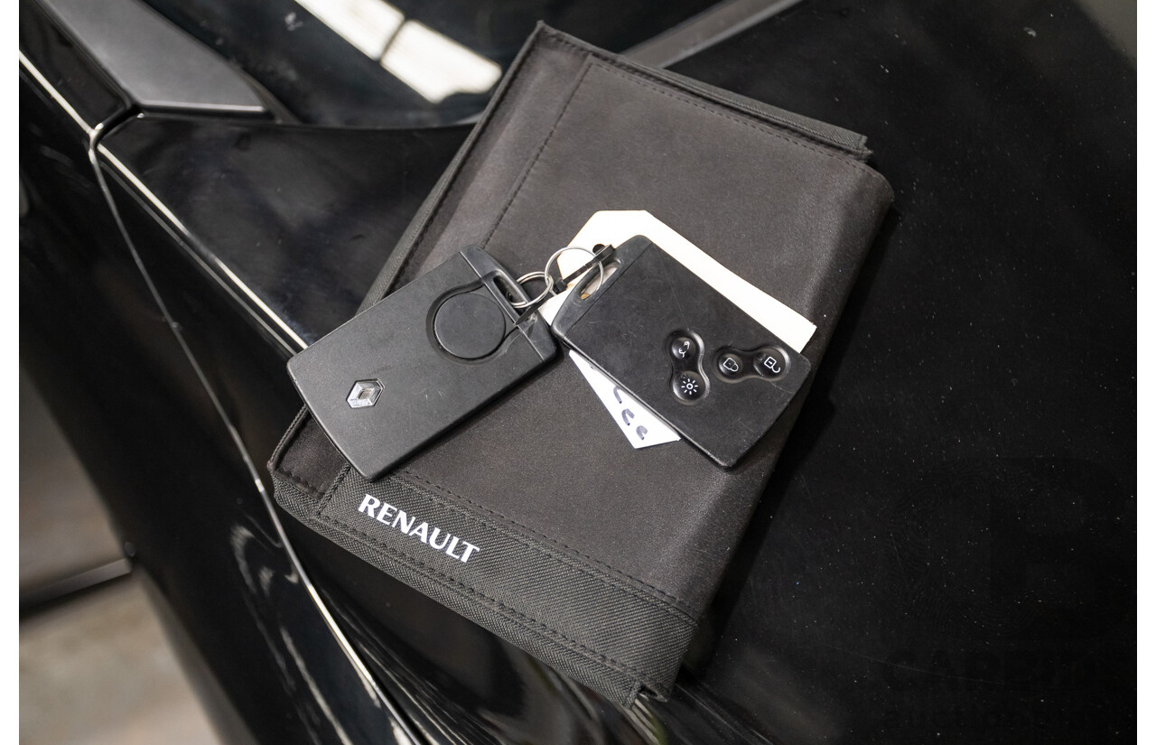 06/2016 Renault Megane GT-LINE K95 MY14 4D Wagon Black Turbo 1.2L