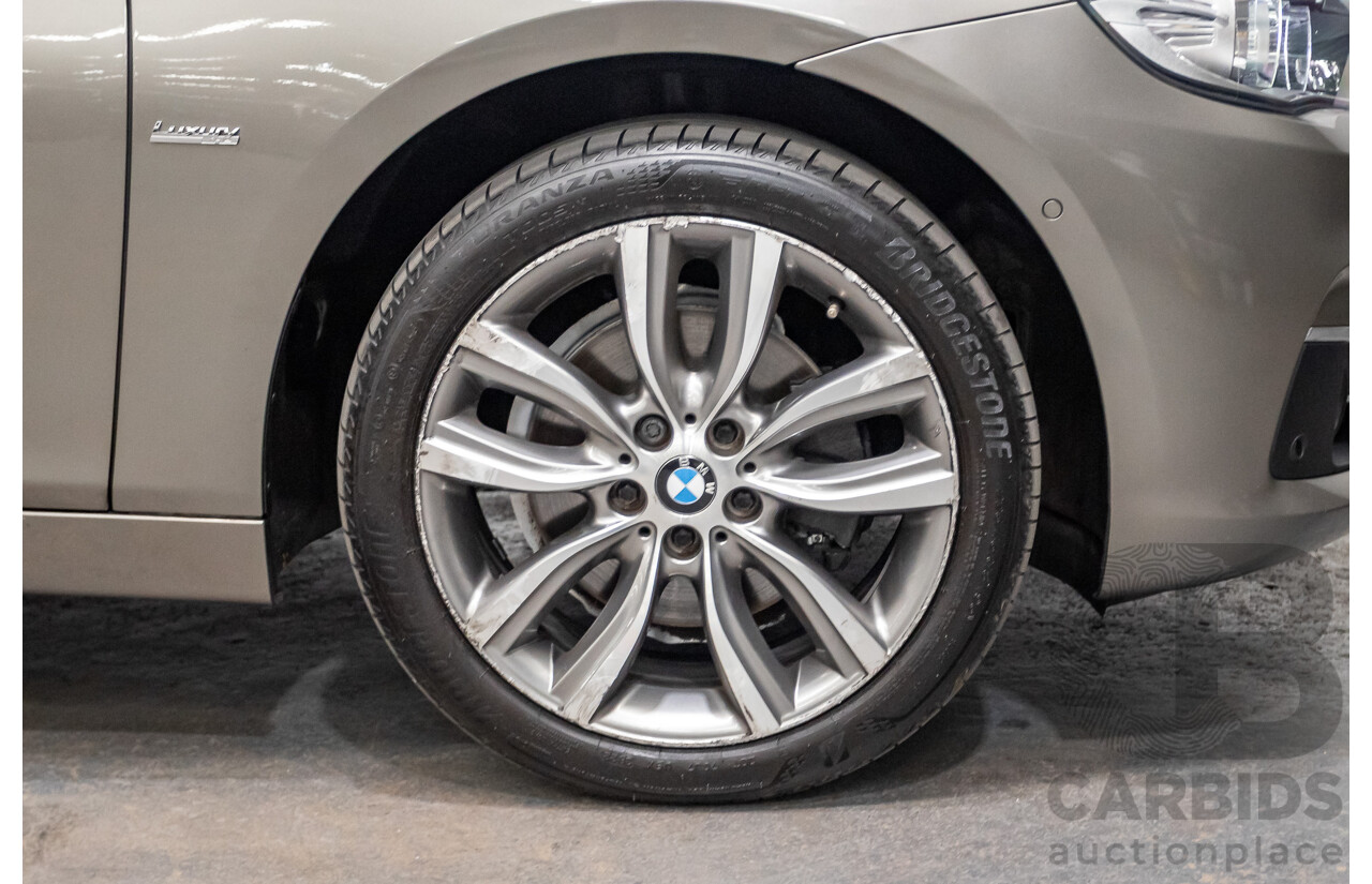 6/2017 BMW 220i Active Tourer Luxury Line F45 MY18 4D Wagon Sparkling Brown Metallic Turbo 2.0L