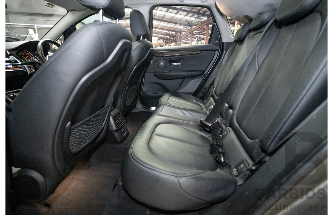 6/2017 BMW 220i Active Tourer Luxury Line F45 MY18 4D Wagon Sparkling Brown Metallic Turbo 2.0L