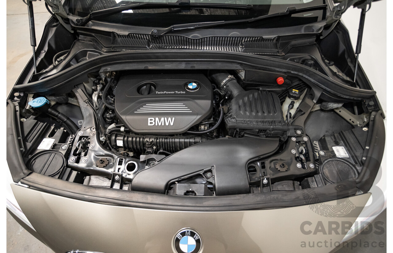 6/2017 BMW 220i Active Tourer Luxury Line F45 MY18 4D Wagon Sparkling Brown Metallic Turbo 2.0L