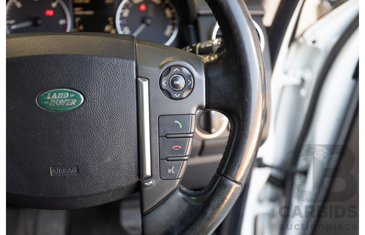5/2012 Land Rover Discovery 4 3.0 SDV6 HSE MY12 4d Wagon Fuji White Turbo Diesel V6 3.0L - 7 Seater
