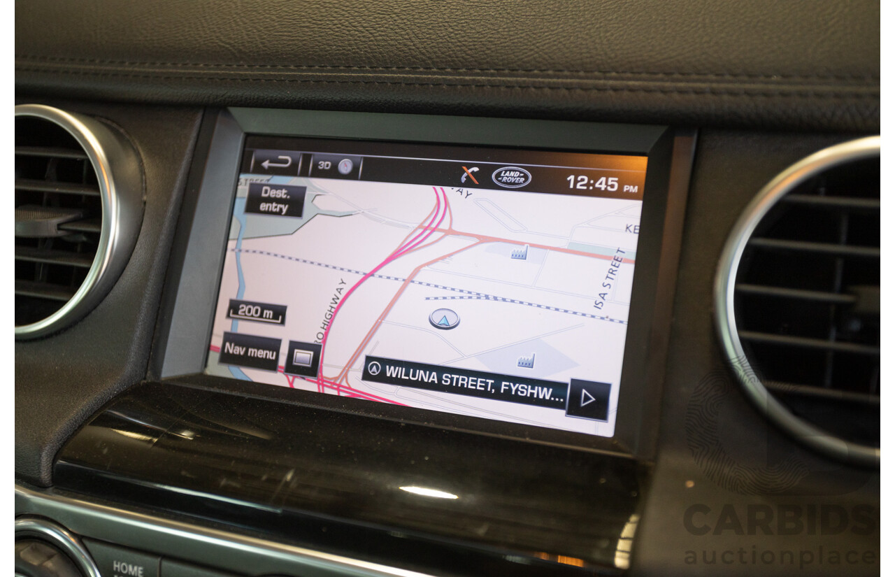 5/2012 Land Rover Discovery 4 3.0 SDV6 HSE MY12 4d Wagon Fuji White Turbo Diesel V6 3.0L - 7 Seater