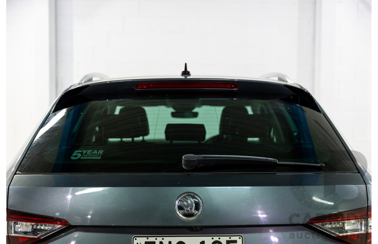 06/2019 Skoda Superb 162 TSI (FWD) NP MY19 4d Wagon Quartz Grey Metallic Turbo 2.0L