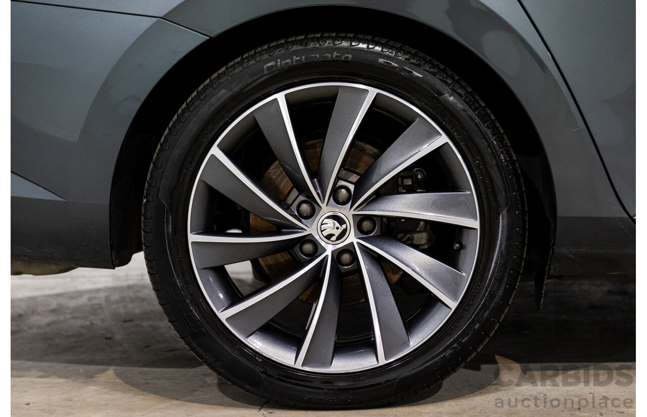 06/2019 Skoda Superb 162 TSI (FWD) NP MY19 4d Wagon Quartz Grey Metallic Turbo 2.0L