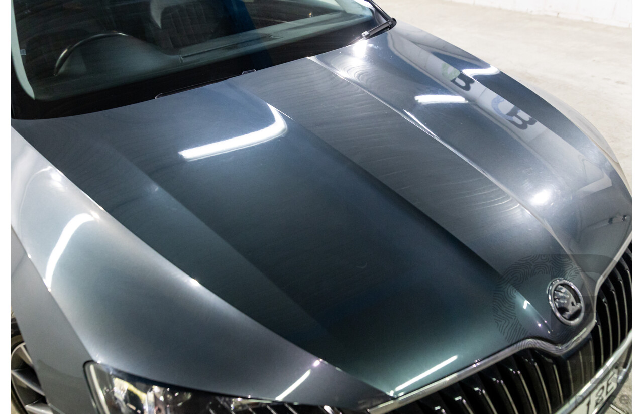 06/2019 Skoda Superb 162 TSI (FWD) NP MY19 4d Wagon Quartz Grey Metallic Turbo 2.0L