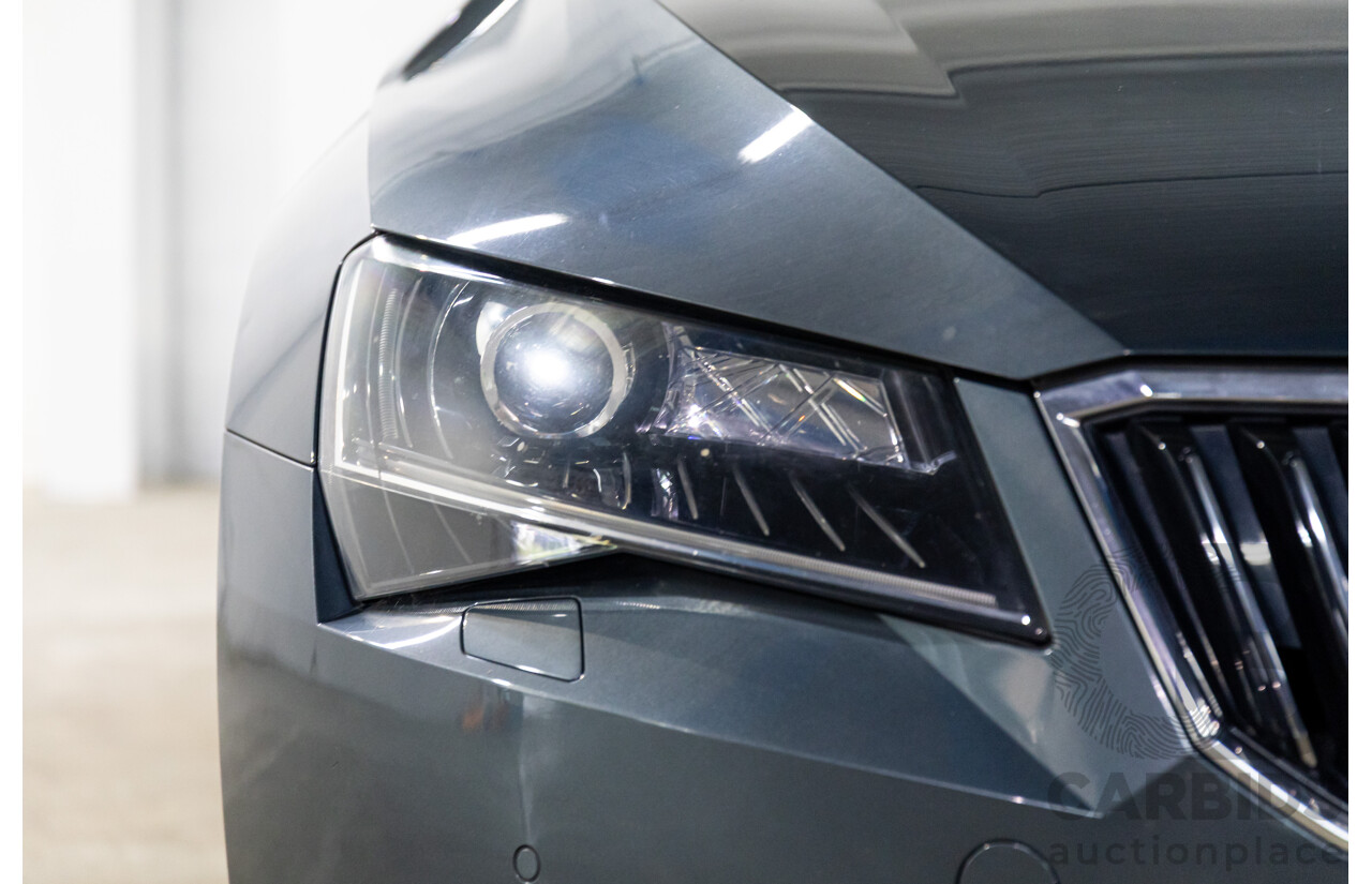 06/2019 Skoda Superb 162 TSI (FWD) NP MY19 4d Wagon Quartz Grey Metallic Turbo 2.0L