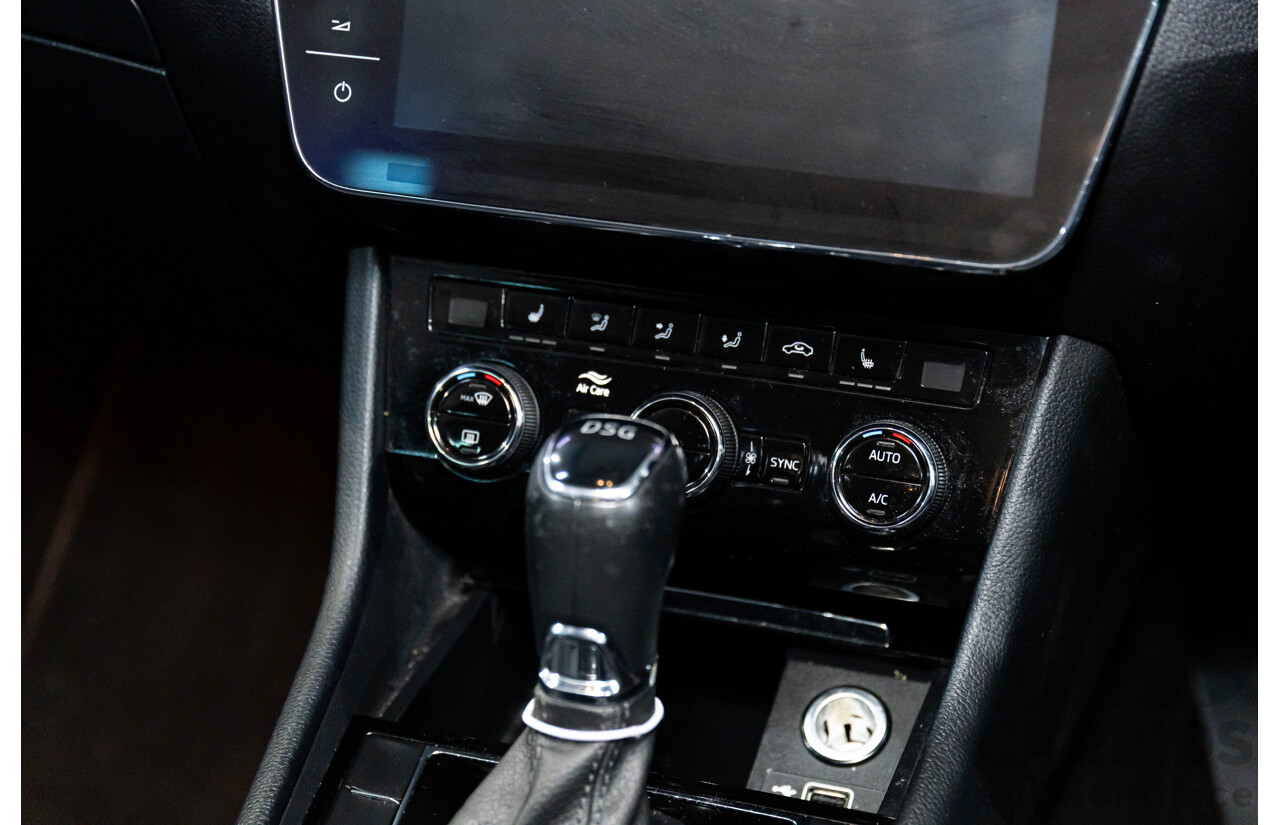 06/2019 Skoda Superb 162 TSI (FWD) NP MY19 4d Wagon Quartz Grey Metallic Turbo 2.0L