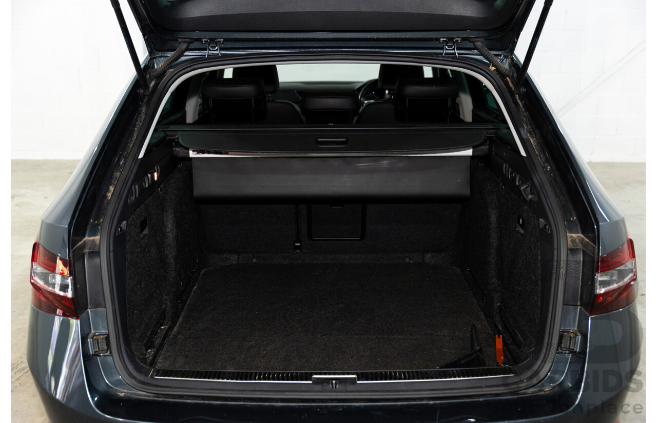 06/2019 Skoda Superb 162 TSI (FWD) NP MY19 4d Wagon Quartz Grey Metallic Turbo 2.0L