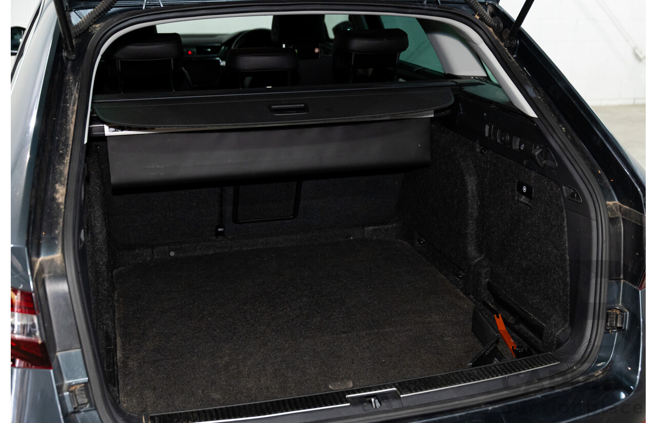 06/2019 Skoda Superb 162 TSI (FWD) NP MY19 4d Wagon Quartz Grey Metallic Turbo 2.0L