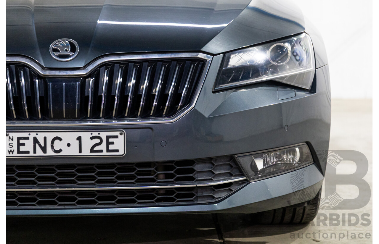 06/2019 Skoda Superb 162 TSI (FWD) NP MY19 4d Wagon Quartz Grey Metallic Turbo 2.0L