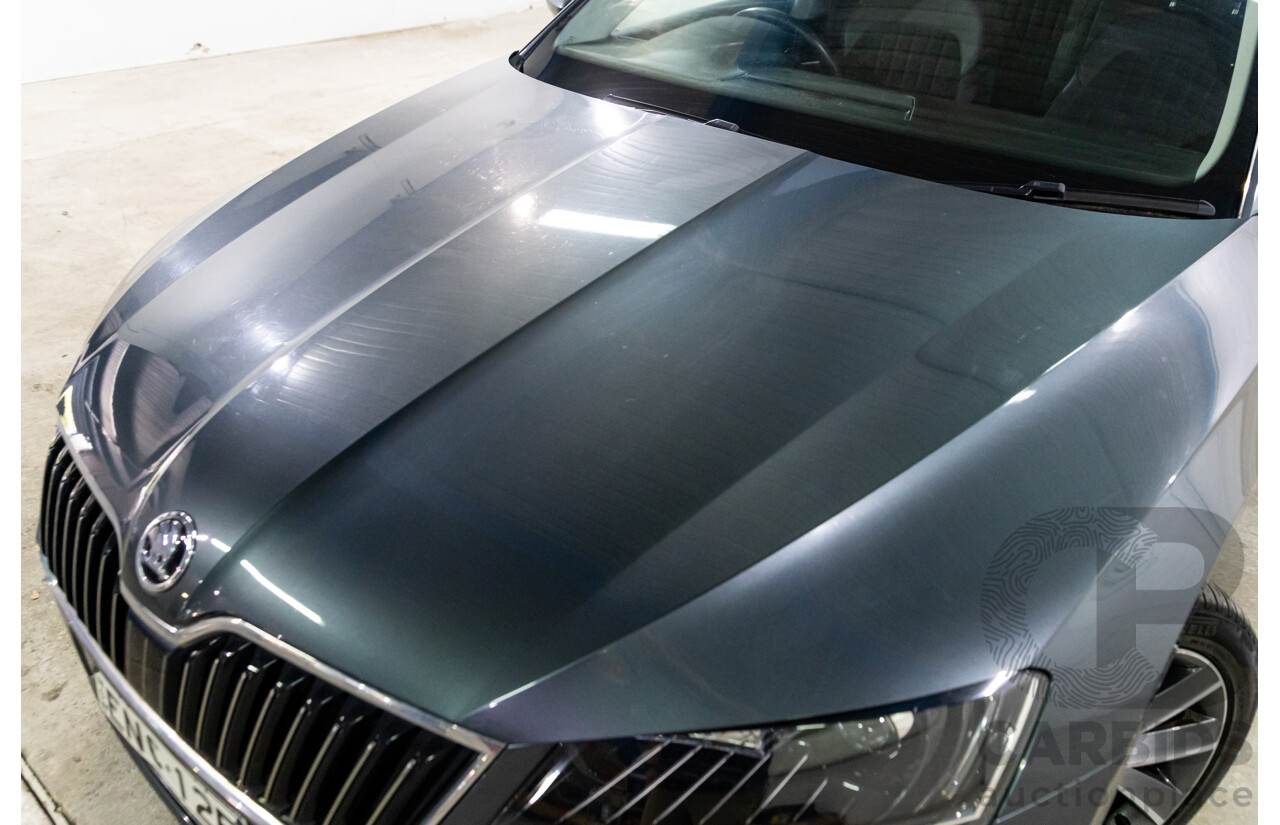 06/2019 Skoda Superb 162 TSI (FWD) NP MY19 4d Wagon Quartz Grey Metallic Turbo 2.0L