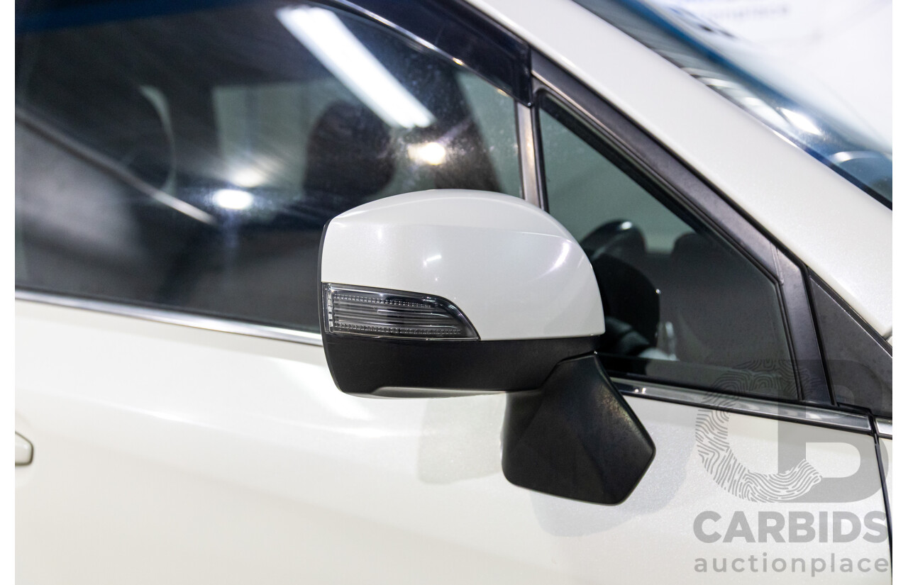 03/2016 Subaru Forester 2.0D-L (AWD) MY16 4d Wagon Crystal White Turbo Diesel 2.0L