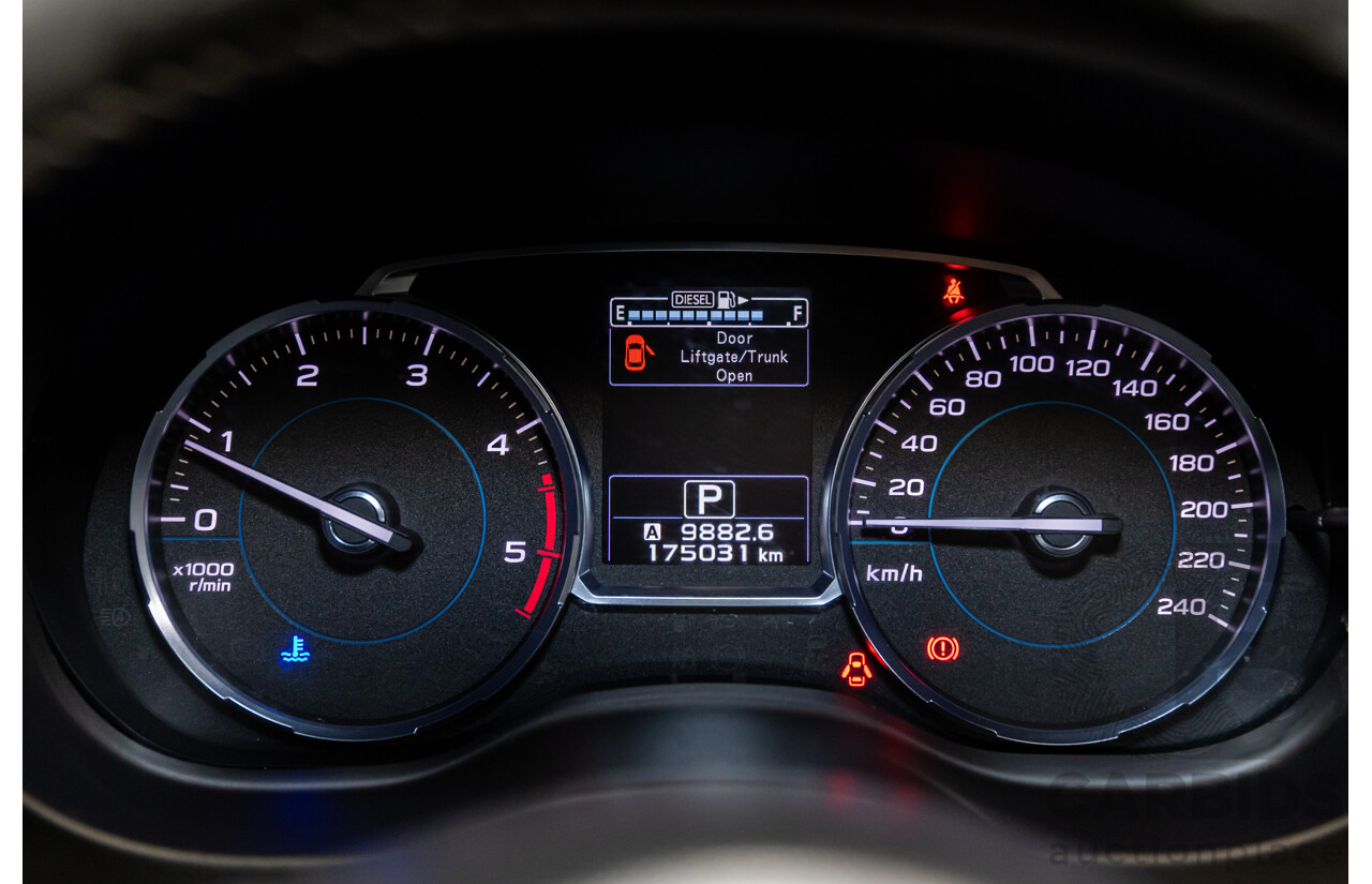 03/2016 Subaru Forester 2.0D-L (AWD) MY16 4d Wagon Crystal White Turbo Diesel 2.0L