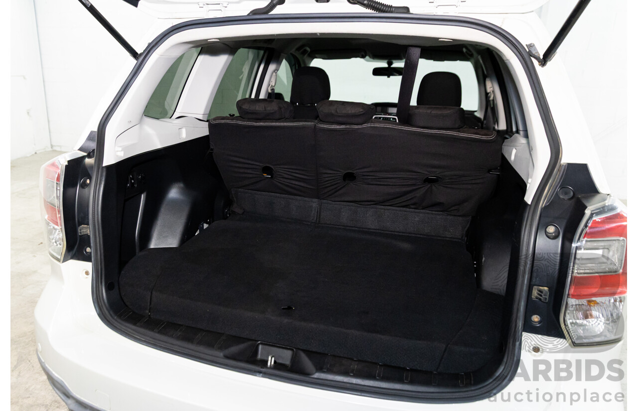 03/2016 Subaru Forester 2.0D-L (AWD) MY16 4d Wagon Crystal White Turbo Diesel 2.0L