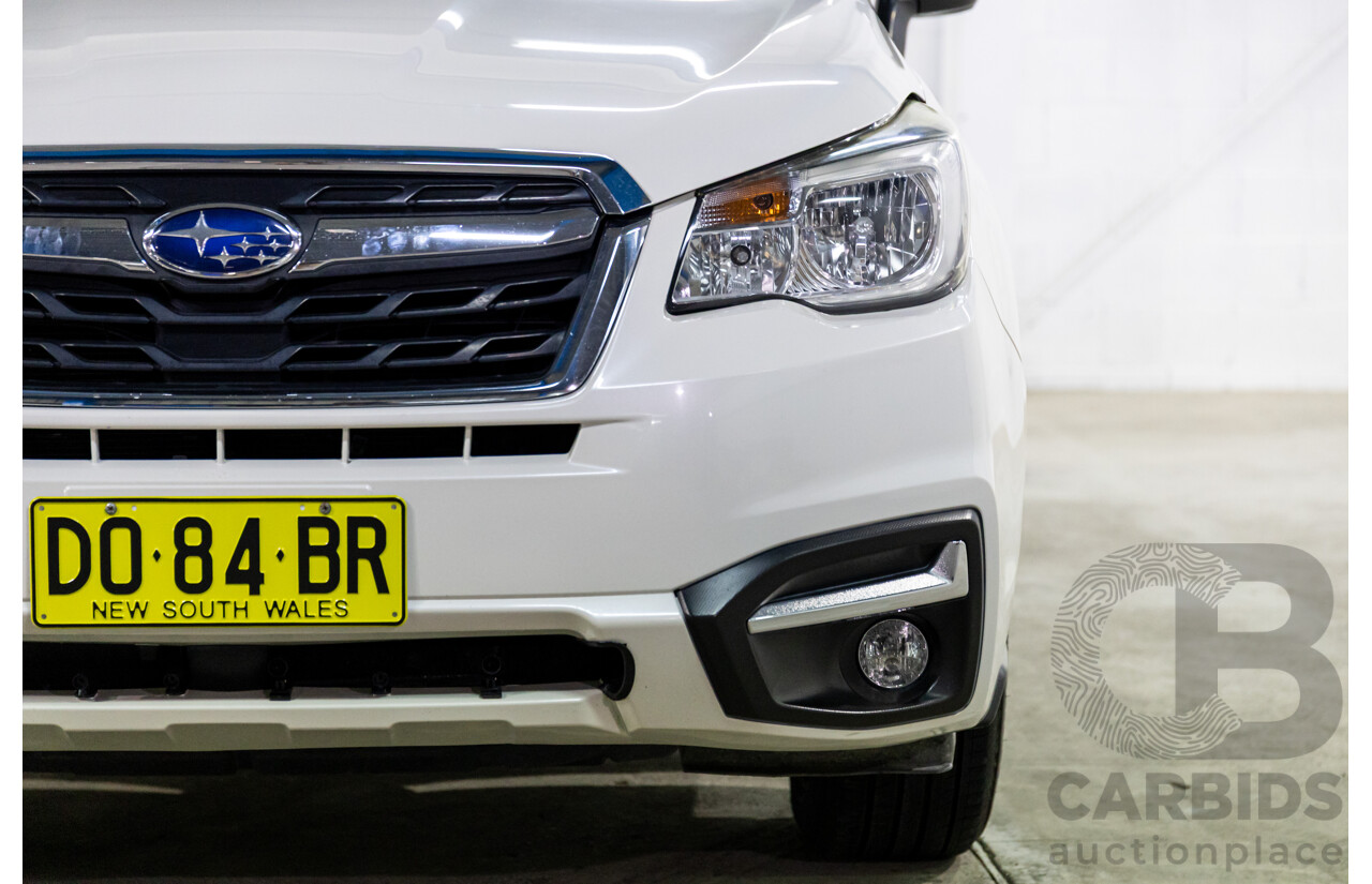 03/2016 Subaru Forester 2.0D-L (AWD) MY16 4d Wagon Crystal White Turbo Diesel 2.0L