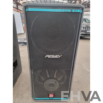 Pair of Peavey Electronics Speaker's DTH-4 & DTH218