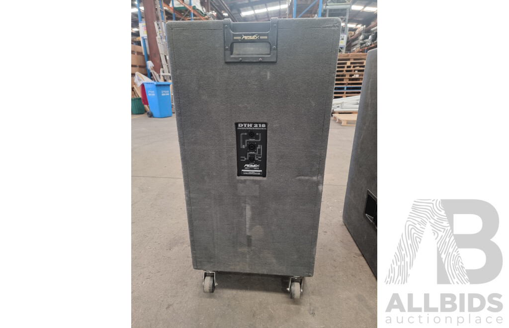 Pair of Peavey Electronics Speaker's DTH-4 & DTH218