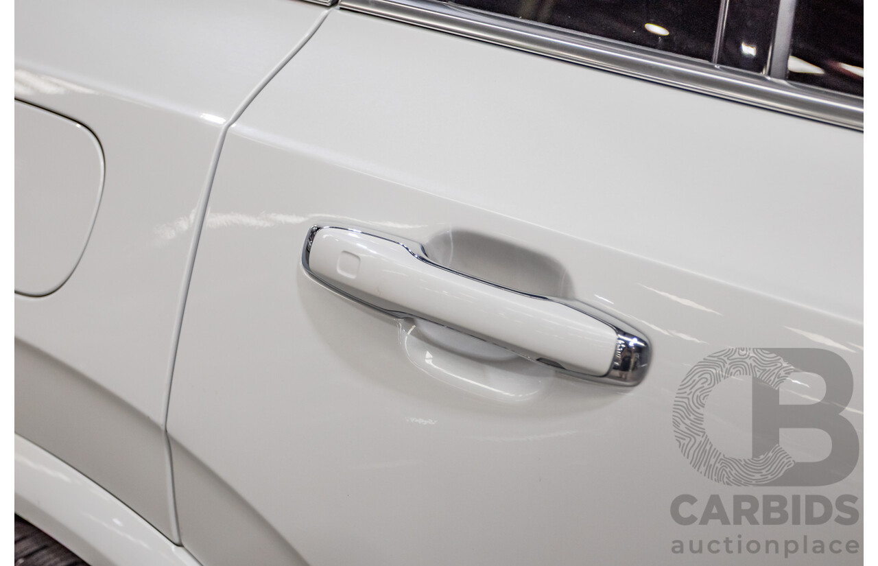 3/2017 Volvo XC90 D5 Inscription (AWD) 256 MY17 4D Wagon Crystal White Pearl Twin Turbo Diesel 2.0L - 7 seater