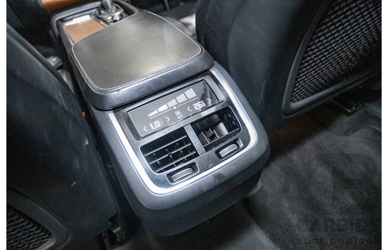 3/2017 Volvo XC90 D5 Inscription (AWD) 256 MY17 4D Wagon Crystal White Pearl Twin Turbo Diesel 2.0L - 7 seater