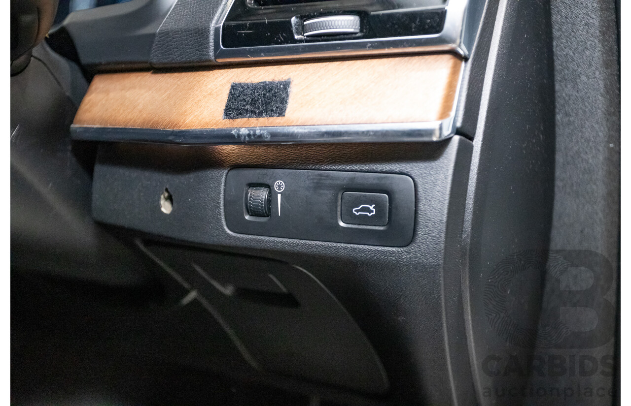 3/2017 Volvo XC90 D5 Inscription (AWD) 256 MY17 4D Wagon Crystal White Pearl Twin Turbo Diesel 2.0L - 7 seater